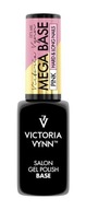 MEGA Pink Base pod hybridný lak 8ml PINK MEGA Pink Base pod hybridný lak 8ml PINK