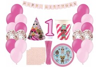 SET ozdôb LOL Surprise k 1. narodeninám jedného roka SET ozdôb LOL Surprise k 1. narodeninám jedného roka