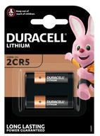 1x DURACELL 2CR5 245 DL245 6V lítiová batéria