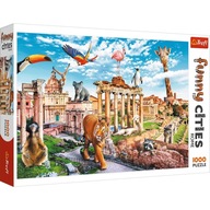 1000 dielikov puzzle Divoký Rím Zábavné mestá 10600 Tref