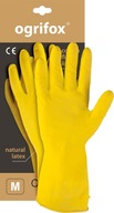Vločkované ochranné pracovné rukavice 8–M 240 párov