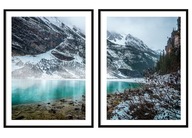OBRAZOVÉ PLAGÁTY V RÁME 53x73cm Diptych Jazero P2077 OBRAZOVÉ PLAGÁTY V RÁME 53x73cm Diptych Jazero P2077
