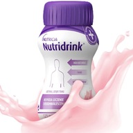 NUTRIDRINK s príchuťou jahody, 4 x 125 ml NUTRIDRINK s príchuťou jahody, 4 x 125 ml