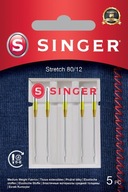 Singer Stretch Needle 80/12 5PK Singer Stretch Needle 80/12 5PK