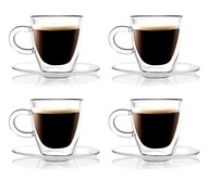 Termopoháre na espresso kávu Vialli Design AMO 50ml, 4 ks. Termopoháre na espresso kávu Vialli Design AMO 50ml, 4 ks.