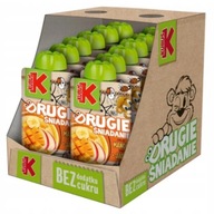 KUBUŚ Mousse 2 Raňajkové Mango Banánové proso 12x 100g KUBUŚ Mousse 2 Raňajkové Mango Banánové proso 12x 100g