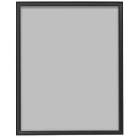 Plagátový rám na jednu fotografiu, čierny horizontálny vertikálny fotorámik 50x40 cm