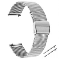 NÁRAMOK SMARTWATCH NÁRAMOK 20MM STRIEBORNÁ OCEL NÁRAMOK SMARTWATCH NÁRAMOK 20MM STRIEBORNÁ OCEL