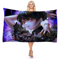 Streda Addams 3D plážová osuška s Streda Addams 3D plážová osuška s