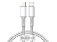 USB Type-C - Lightning BASEUS kábel 2 m Biely USB Type-C - Lightning BASEUS kábel 2 m Biely