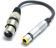 XLR DÁMSKY ADAPTÉR - JACK 6.3 MONO VITALCO XLR DÁMSKY ADAPTÉR - JACK 6.3 MONO VITALCO
