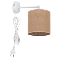 NÁSTENNÁ LAMPA, NÁSTENNÁ LAMPA, BOHO tienidlo, JUTA, KÁBLOVÁ TRUBKA NÁSTENNÁ LAMPA, NÁSTENNÁ LAMPA, BOHO tienidlo, JUTA, KÁBLOVÁ TRUBKA
