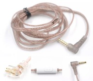 KZ medený OCC C-pin kábel ZSN ZS10 ZSX CCA MIKROFÓN KZ medený OCC C-pin kábel ZSN ZS10 ZSX CCA MIKROFÓN