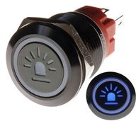 TLAČIDLO PROTI VANDALU 19mm KOLÍSKA 12V 3A N TLAČIDLO PROTI VANDALU 19mm KOLÍSKA 12V 3A N