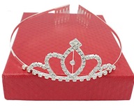 Crown Tiara Tiara do vlasov, strieborná, zirkóny 5 Crown Tiara Tiara do vlasov, strieborná, zirkóny 5