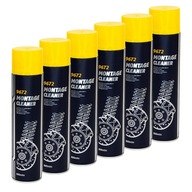 6x MANNOL 9672 ČISTIČ BRZD ČISTIČ KOTÚČOVÝCH BRZD 600ml SPREJ - SET