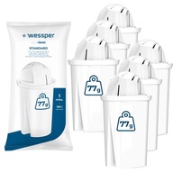 Filtračná vložka Wessper do sklenenej kanvice Wessper Dafi, náhrada - 6 ks Filtračná vložka Wessper do sklenenej kanvice Wessper Dafi, náhrada - 6 ks