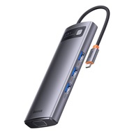 Baseus 8v1 USB-C - SD TF VGA HUB dokovacia stanica Baseus 8v1 USB-C - SD TF VGA HUB dokovacia stanica