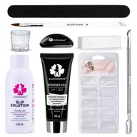 AkrylGel Clear FLEXY GEL sada akrylových gélov veľká XXL AkrylGel Clear FLEXY GEL sada akrylových gélov veľká XXL