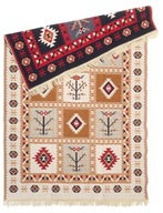 BOHO koberec tkaný prémiový vzor 80x150cm Kilim do SPÁLNE a OBÝVAČKY, farebný BOHO koberec tkaný prémiový vzor 80x150cm Kilim do SPÁLNE a OBÝVAČKY, farebný