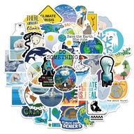 VODEODOLNÉ MIX GLOBÁLNE KLIMATICKÉ NÁLEPKY 50 ks VODEODOLNÉ MIX GLOBÁLNE KLIMATICKÉ NÁLEPKY 50 ks