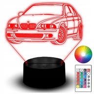 LED NOČNÁ LAMPA BMW E39 COUPE M3 MPOWER AUTO AUTO 3D NÁZOV PRE FANOUŠKA LED NOČNÁ LAMPA BMW E39 COUPE M3 MPOWER AUTO AUTO 3D NÁZOV PRE FANOUŠKA