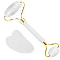Roller Jade Roller pre masáž Gua Sha kameňmi