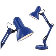 Modrá predlžovacia stolná lampa FAMOUS 24883 Globo Modrá predlžovacia stolná lampa FAMOUS 24883 Globo