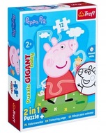 Obrie puzzle Baby Peppa Pig 12 dielikov TREFL 91770 Obrie puzzle Baby Peppa Pig 12 dielikov TREFL 91770