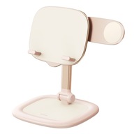 Nastaviteľný stojan pre tabletový telefón Baseus Seashell Series ružový