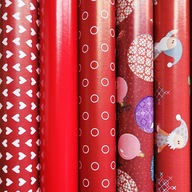 Santa papier na darčeky 57cmx10m Z Santa papier na darčeky 57cmx10m Z