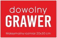 Gravírovaný tanier GRAWER s ľubovoľným textom Gravírovaný tanier GRAWER s ľubovoľným textom
