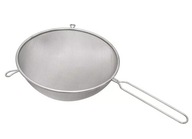 Kuchynské sitko s rukoväťou, NEREZ, filtračné sitko, 27 cm, jemné, husté, na mlieko Kuchynské sitko s rukoväťou, NEREZ, filtračné sitko, 27 cm, jemné, husté, na mlieko