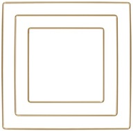 Kovový prsteň Gold SQUARE Lapač snov 3 ks. Kovový prsteň Gold SQUARE Lapač snov 3 ks.