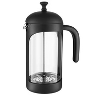 Sklenený piestový infuzér na čaj, kávu, bylinky, 1L Sklenený piestový infuzér na čaj, kávu, bylinky, 1L