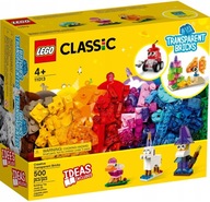 LEGO Classic 11013 Transparentné kreatívne kocky