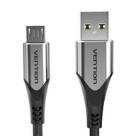 VENTION ODOLNÝ PEVNÝ KÁBEL USB 2.0 A TO MICRO-B 3M 480 MBPS VENTION ODOLNÝ PEVNÝ KÁBEL USB 2.0 A TO MICRO-B 3M 480 MBPS