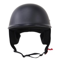 Matná čierna motocykel Open Face Half Helmet DOT Matná čierna motocykel Open Face Half Helmet DOT