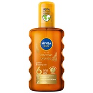 Nivea Intense Bronze SPF6 karoténový olej na opaľovanie v spreji Nivea Intense Bronze SPF6 karoténový olej na opaľovanie v spreji