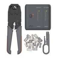 Sada Jimi Home RJ45 tester káblov 5v1 + puzdro Sada Jimi Home RJ45 tester káblov 5v1 + puzdro