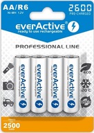 EVER ACTIVE R6/AA PRO LINE BATÉRIE 2600mAh