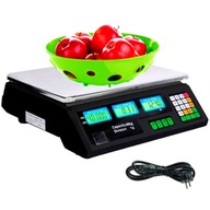 ELEKTRONICKÁ PREDAJNÁ VÁHA LCD VÝPOČET 40 KG ELEKTRONICKÁ PREDAJNÁ VÁHA LCD VÝPOČET 40 KG