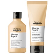 Sada šampónu a kondicionéru Loreal Absolut Repair pre poškodené vlasy Sada šampónu a kondicionéru Loreal Absolut Repair pre poškodené vlasy