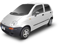 Bočné lišty Daewoo Matiz, 1998-2005, 5 dverí.