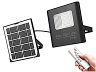 Solárne LED terasové záhradné svietidlo 10W IP65 diaľkové ovládanie Solárne LED terasové záhradné svietidlo 10W IP65 diaľkové ovládanie
