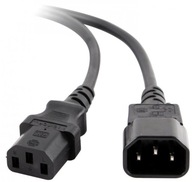 VDE IEC 320 C13 -> C14 5M NAPÁJACÍ KÁBEL Lanberg VDE IEC 320 C13 -> C14 5M NAPÁJACÍ KÁBEL Lanberg