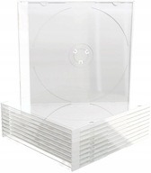 Krabičky 1x CD Slim 5MM 100 ks CLEAR MATTE HQ EU