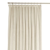 Velúrový záves na remienku Sara Cream 140x250cm Velúrový záves na remienku Sara Cream 140x250cm