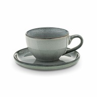 Elegantná šálka s podšálkou na kávu a čaj