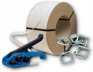 16mm PP TAPE páskovací popruh spony napínač SET 16mm PP TAPE páskovací popruh spony napínač SET